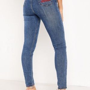 “Money Maker” skinny jeans from Dolls Kills size 12